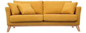 Miliboo Oslo Velvet Mustard Yellow