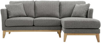 Miliboo Right Angle Sofa Oslo Light Grey