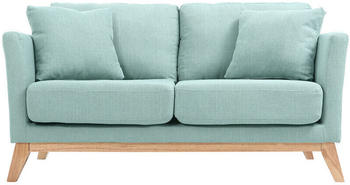 Miliboo 2-Seater Sofa Oslo Green Lagoon