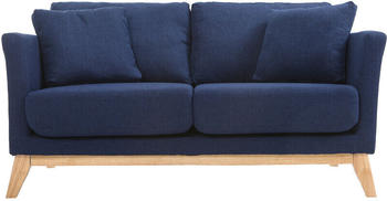 Miliboo 2-Seater Sofa Oslo Dark Blue