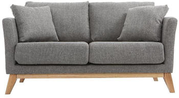 Miliboo 2-Seater Sofa Oslo Light Grey