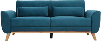 Miliboo 3-Seater Sofa Ektor Blue