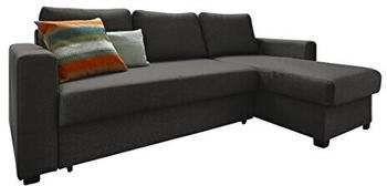 Atlantic Home Collection Dublin 234 x 150 cm anthrazit/schwarz
