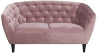 ACTONA GROUP 2-Sitzer "Ria Sofa, Couch, Doppelsofa, Loveseat," Samtstoff,