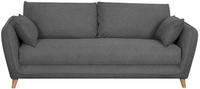 Miliboo 3-Seater Sofa Creep Dark Grey