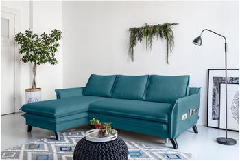 Bobochic Angle Convertible Sofa Boho Pigeon Blue