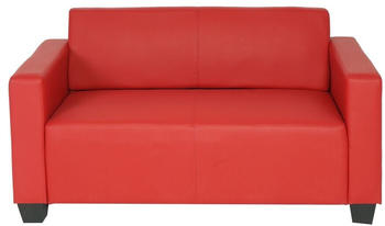 Mendler 2er Couch Lyon rot