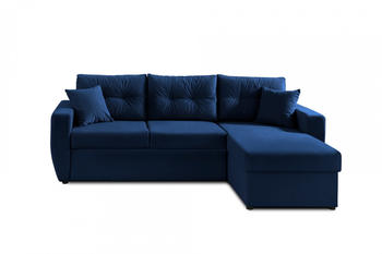 Best mobilier Reversible Angle Sofa Astoria Navy Blue