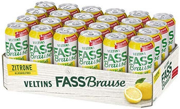 Veltins Fassbrause Zitrone 24x0,5l Dose