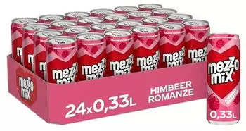 Mezzo-Mix Himbeere Romanze Limited Edition 24x0,33l Dose