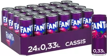 Fanta Cassis Dose 24x0,33l