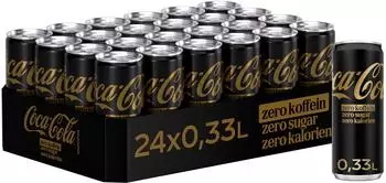 Coca-Cola Zero Sugar Zero Koffein 24x0,33l Dose