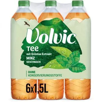 Volvic Gr&uuml;ner Tee Minze 6x1.5l