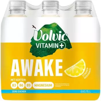 Volvic Vitamin+ Awake Zitrone 6x0.75l