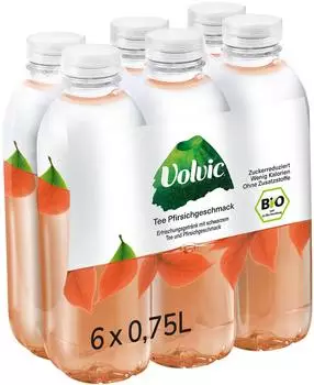 Volvic Bio Pfirsichtee 6x0.75l