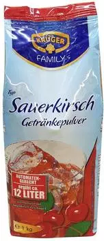 Kr&uuml;ger Sauerkirsch Getr&auml;nkepulver 1kg