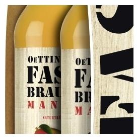 Oettinger Fassbrause Mango naturtrüb
