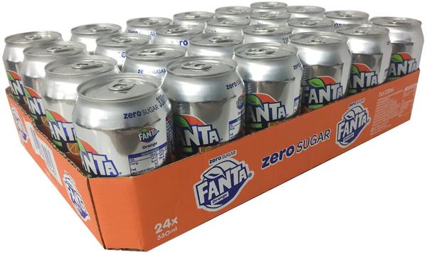 Fanta Orange Zero 0,33l Dose