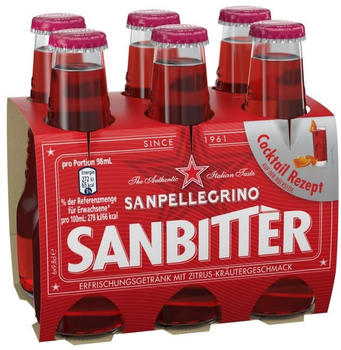 Sanpellegrino Sanbittèr 6 x 0,098l