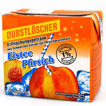 WeserGold Durstlöscher Eistee Pfirsich 0,5l