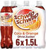 Schwip Schwap Zero Cola & Orange ohne Zucker 6x1,5l