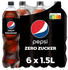 Pepsi Zero Zucker 6x1,5l PET