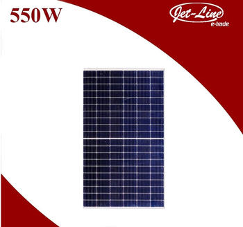 Jet-Line Solarmodul Mono Half-Cut 550Wp