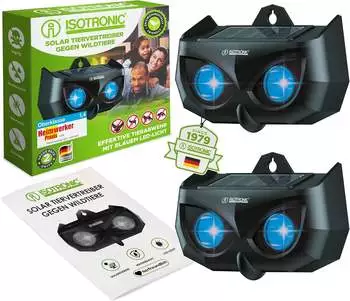 Isotronic Solar-Wildtiervertreiber (Wildtiere, W&ouml;lfe) Art.-Nr.: 92137 (2)
