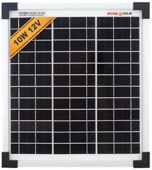 Enjoy-Solar Solarmodul Klassisch Monokristallin Perc 12V/10W