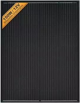 Enjoy-Solar Monokristallines Bifaziales Solarmodul 150W 12V