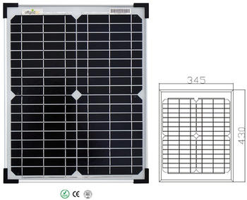 Offgridtec Solarpanel 20W mono 12V