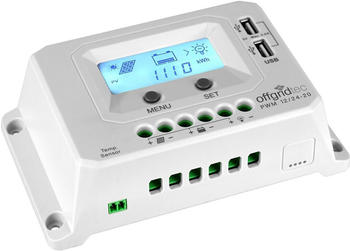 Offgridtec PWM Pro Laderegler 12V/24V 20A USB