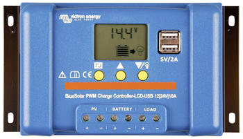 Victron Blue-Solar PWM-LCD&USB 12|4V-10A
