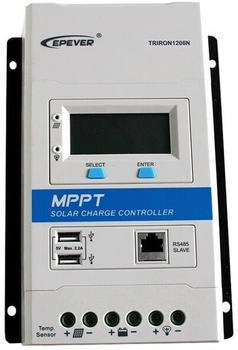 Epever Triron N Serien MPPT Solar Laderegler 10A 60V
