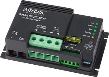 Votronic Solarregler SR230 Duo Digital 12V