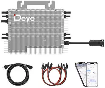 Deye SUN-M200G4-EU-Q0 + 5m Anschlusskabel + 4x1m Solarkabel