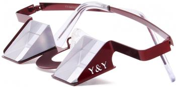 Y&Y Vertical Sicherungsbrille Classic (bordeaux-rot)