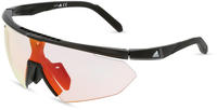 Adidas SP0015 Unisex-Sonnenbrille Vollrand Quadratisch Acetat Spritzguss-Gestell,