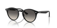 Ray-Ban RB2180 Unisex-Sonnenbrille Vollrand Rund Propionat-Gestell, schwarz