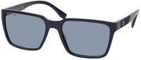 Lacoste L6011S Unisex-Sonnenbrille Vollrand Quadratisch Kunststoff-Gestell, Blau