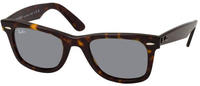 Ray-Ban RB2140 Unisex-Sonnenbrille Vollrand Quadratisch Acetat-Gestell, braun