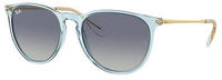 Ray-Ban RB4171 Damen-Sonnenbrille Vollrand Panto Kunststoff-Gestell, blau