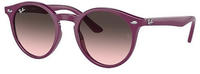 Ray-Ban Junior RJ9064S Kinder-Sonnenbrille Vollrand Panto Kunststoff-Gestell,...