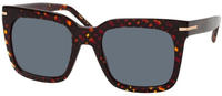 Boss 1656/S Damen-Sonnenbrille Vollrand Quadratisch Acetat-Gestell, braun