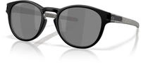 Oakley OO9265 LATCH Herren-Sonnenbrille Vollrand Oval Kunststoff-Gestell, schwarz