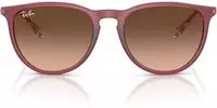 Ray-Ban RB4171 Damen-Sonnenbrille Vollrand Panto Kunststoff-Gestell, lila
