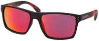 Superdry SD Kobe Herren-Sonnenbrille Vollrand Quadratisch Kunststoff-Gestell, schwarz