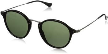 Ray-Ban Round Fleck RB2447 901/49 black/silver/green classic