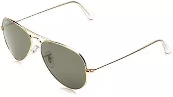 Ray-Ban Aviator Metal RB3025 001/58 (arista/polarized crystal green)