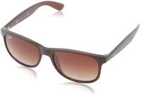Ray-Ban RB4202 ANDY Herren-Sonnenbrille Vollrand Quadratisch Kunststoff-Gestell,